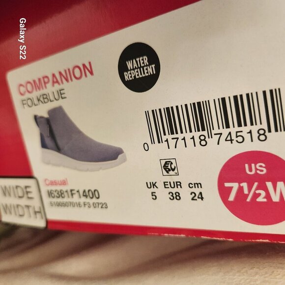 RYKA Companion FolkBlue Booties. NIB. Size 7.5 Wide - Picture 6 of 13